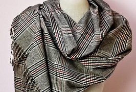 Patterned Cashmere Feel Shawls